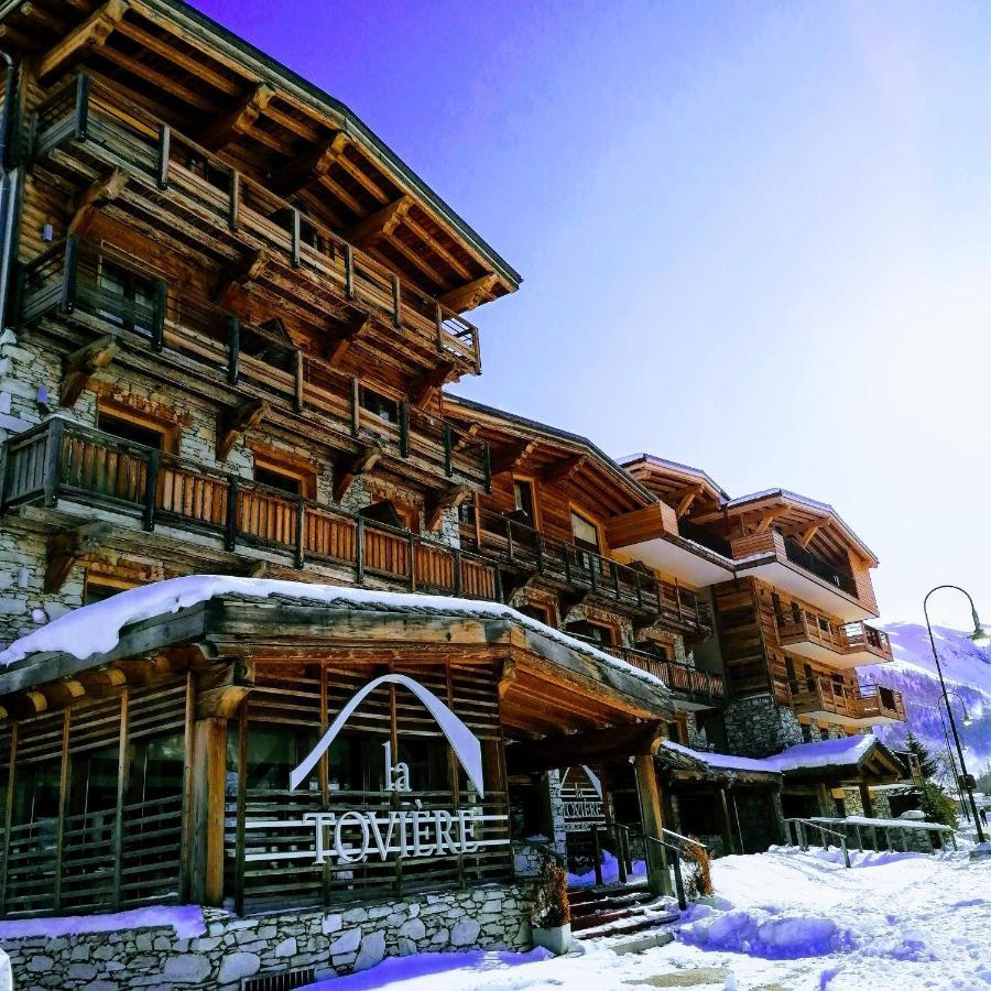 Hotel La Toviere Val-dʼIsère Buitenkant foto
