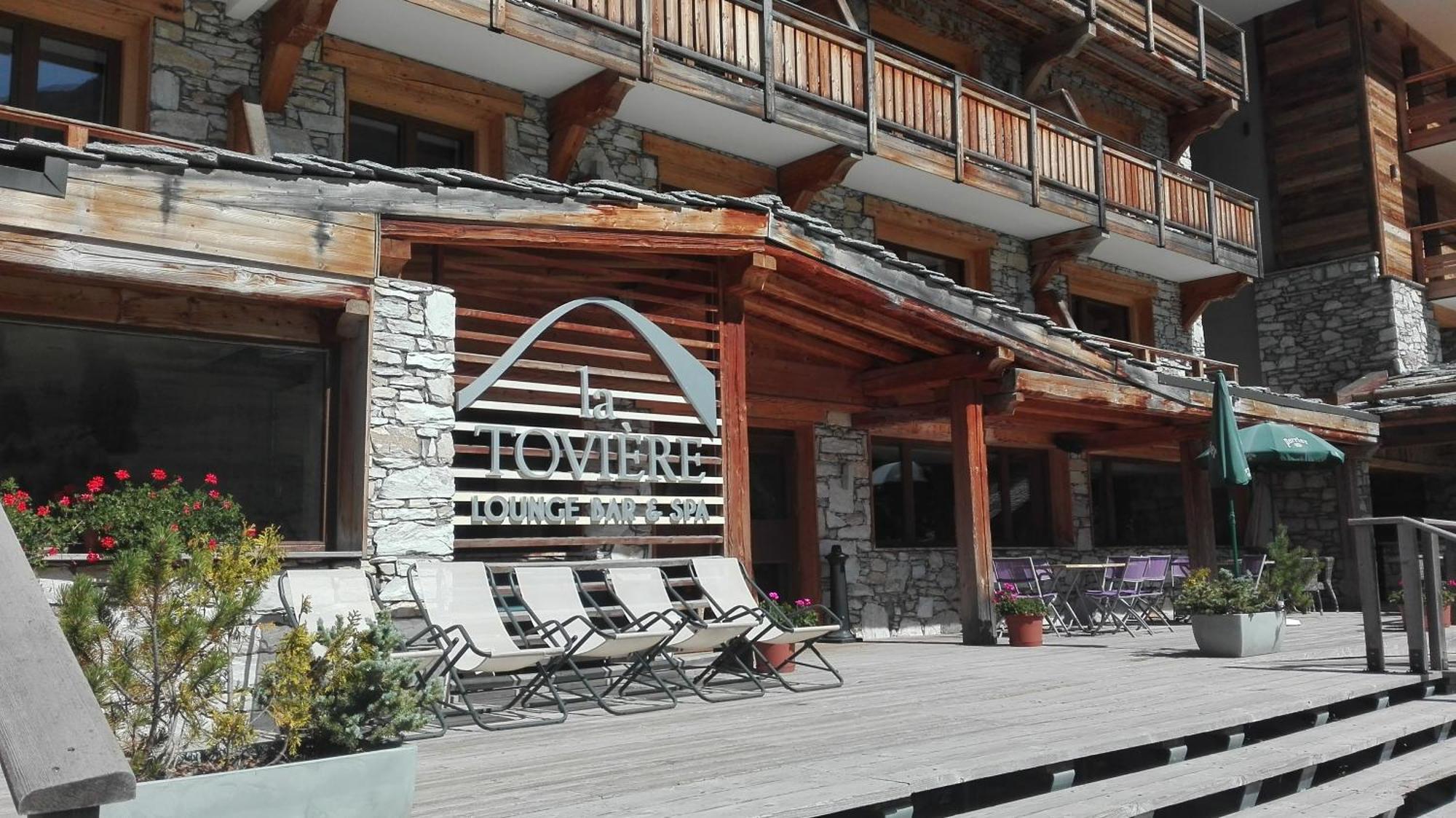 Hotel La Toviere Val-dʼIsère Buitenkant foto
